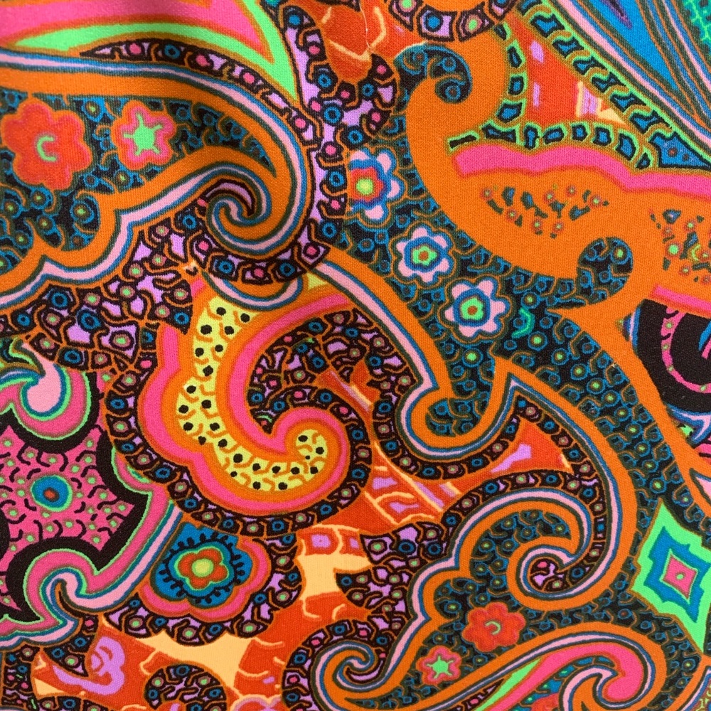 Eclectic paisley dress